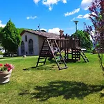 Family In Cagli With Pool *